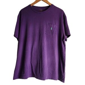 Polo Ralph Lauren Purple Short Sleeve Tee Sz L